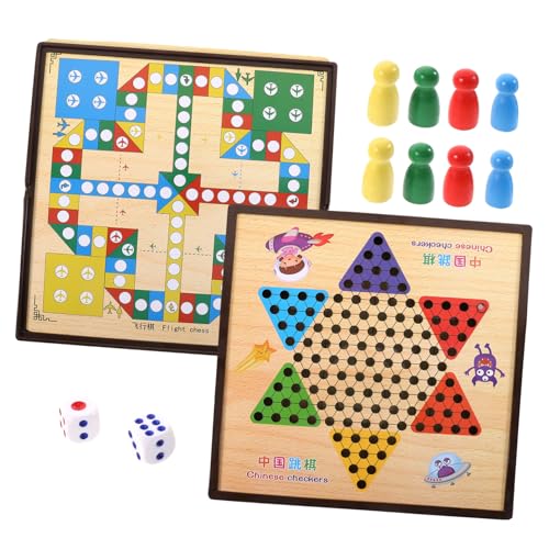 ZUNOXAZ Multifunktionales Schachspiel Holz Schachspielzeug Lernspielzeug Familien Tischspiel Fördert Intelligenz Langlebig Praktisch für Reisen und Partys Geeignet ZUNOXAZ Multifunktionales Schachspiel Holz Schachspielzeug Lernspielzeug Familien Tischspiel Fördert Intelligenz Langlebig Praktisch für Reisen und Partys Geeignet von ZUNOXAZ