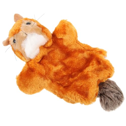ZUNOXAZ Plüsch Handpuppe Squirrel Tier Handspielzeug für Weiches Fingerpuppe für Interaktives Geschichtenerzählen und Lernspiele ZUNOXAZ Plüsch Handpuppe Squirrel Tier Handspielzeug für Weiches Fingerpuppe für Interaktives Geschichtenerzählen und Lernspiele von ZUNOXAZ