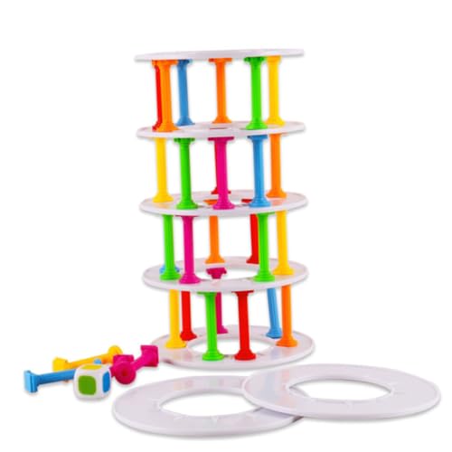 ZUNOXAZ Praktisches Balancespielzeug für Bunte Kunststoff bausteine Fördert Hand Auge koordination und Ausdauer Langlebig als Eltern Junge Mädchen interaktion zu Hause ZUNOXAZ Praktisches Balancespielzeug für Bunte Kunststoff bausteine Fördert Hand Auge koordination und Ausdauer Langlebig als Eltern Junge Mädchen interaktion zu Hause von ZUNOXAZ