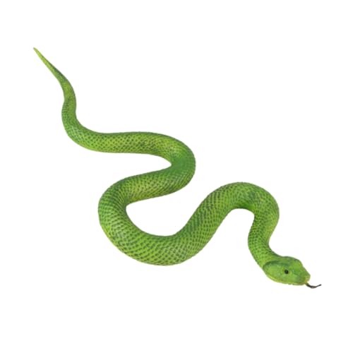ZUNOXAZ Realistische Große Gummischlange TPR Material Langlebiges Schlangen für Trick Requisiten Party Dekoration und Lernspielzeug Grün ZUNOXAZ Realistische Große Gummischlange TPR Material Langlebiges Schlangen für Trick Requisiten Party Dekoration und Lernspielzeug Grün von ZUNOXAZ