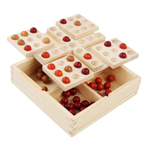 ZUNOXAZ Rotierendes Einer Reihe Holzspiel mit Spielsteinen Didaktisches Brettspiel für Erwachsene Pädagogisches Denkspiel zur Gehirnentwicklung Robustes Vintage Holzspielzeug ZUNOXAZ Rotierendes Einer Reihe Holzspiel mit Spielsteinen Didaktisches Brettspiel für Erwachsene Pädagogisches Denkspiel zur Gehirnentwicklung Robustes Vintage Holzspielzeug von ZUNOXAZ