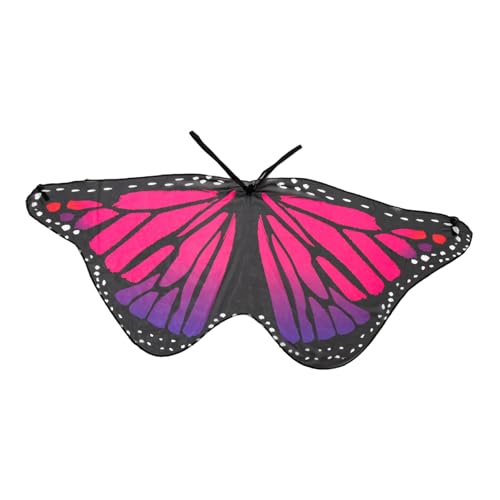 ZUNOXAZ Schmetterlingscape aus Polyester Leichter Flügel umhang für Kostüm Party Verstellbar und Bequem Geeignet für Halloween Karneval Rollenspiele und Fotografie Dekoratives ZUNOXAZ Schmetterlingscape aus Polyester Leichter Flügel umhang für Kostüm Party Verstellbar und Bequem Geeignet für Halloween Karneval Rollenspiele und Fotografie Dekoratives von ZUNOXAZ