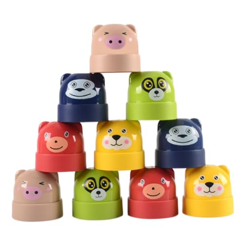 ZUNOXAZ Stapelspielzeug Bunte Bausteine Pädagogisch Sicher Fördert Feinmotorik Kreativität Eltern Junge Mädchen für Vorschulkinder ZUNOXAZ Stapelspielzeug Bunte Bausteine Pädagogisch Sicher Fördert Feinmotorik Kreativität Eltern Junge Mädchen für Vorschulkinder von ZUNOXAZ