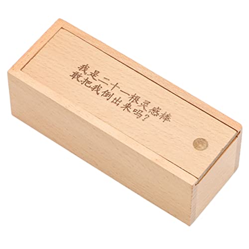 ZUNOXAZ Teiliger Holz Brain Teaser Puzzle Box Intellektuelles Lernspielzeug für Erwachsene Fördert Geduld Denken und Hand Auge koordination Pädagogisch Ab Jahren Geeignet ZUNOXAZ Teiliger Holz Brain Teaser Puzzle Box Intellektuelles Lernspielzeug für Erwachsene Fördert Geduld Denken und Hand Auge koordination Pädagogisch Ab Jahren Geeignet von ZUNOXAZ