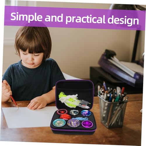 ZUNOXAZ Tragbare Yoyo Aufbewahrungstasche mit Fächern Stoßfester Yoyo Ballhalter aus Robustem Material Leicht und Kompakt für Geschicklichkeitsspiele und Sicheren Transport ZUNOXAZ Tragbare Yoyo Aufbewahrungstasche mit Fächern Stoßfester Yoyo Ballhalter aus Robustem Material Leicht und Kompakt für Geschicklichkeitsspiele und Sicheren Transport von ZUNOXAZ