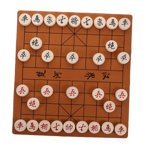ZUNOXAZ Tragbares Großes Chinesisches Schachspiel aus Holz mit Klappbarem Brett und Figuren Kreatives Storytime Spiel für Anfänger und Lehrer für Reisen und Strategisches Denken ZUNOXAZ Tragbares Großes Chinesisches Schachspiel aus Holz mit Klappbarem Brett und Figuren Kreatives Storytime Spiel für Anfänger und Lehrer für Reisen und Strategisches Denken von ZUNOXAZ