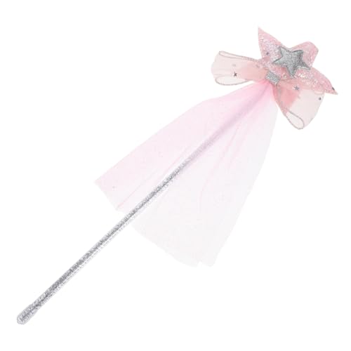 ZUNOXAZ Zauberstab mit Fünfzackigem Stern Rosa Gauze Material Dekorativer Partystab für Mädchen Geeignet für Festlichkeiten Kostüm und Kindergeburtstag ZUNOXAZ Zauberstab mit Fünfzackigem Stern Rosa Gauze Material Dekorativer Partystab für Mädchen Geeignet für Festlichkeiten Kostüm und Kindergeburtstag von ZUNOXAZ
