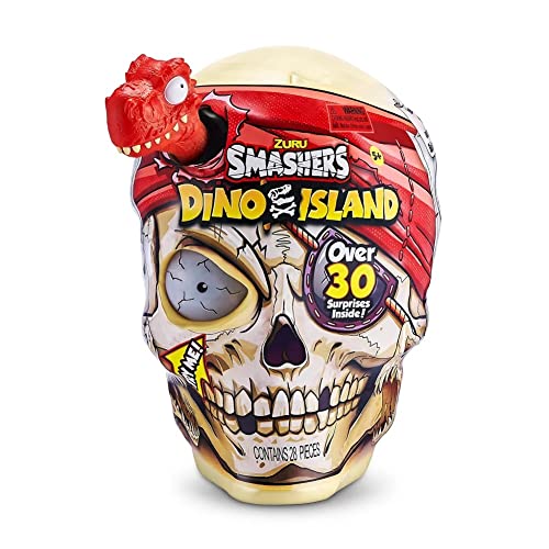 Smashers Dino Island riesiger Piratenkopf mit Hai und über 30 Überraschungen! von ZURU SMASHERS