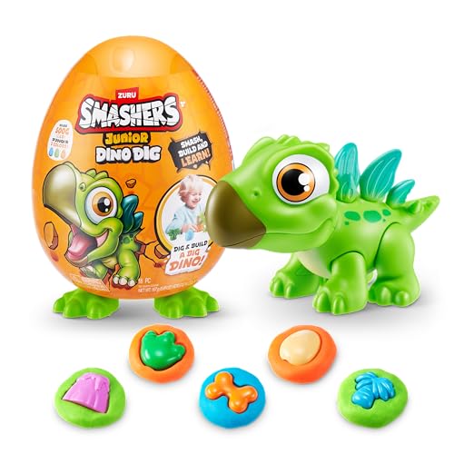 Smashers Junior Dino Dig Kleines Ei (Stegosaurus) von ZURU SMASHERS