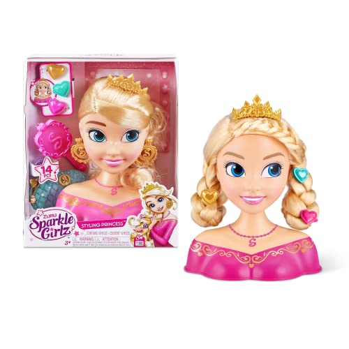 Sparkle Girlz Prinzessin Haarstyling Kopf von Sparkle Girlz