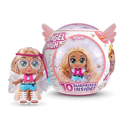 Itty Bitty Prettys Angel High Cara Mello Puppe mit 10 Überraschungsaccessoires von ZURU, Mehrfarbig von ZURU