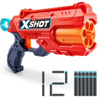 ZURU 11018762 XSHOT - Excel Reflex 6 Blaster mit Darts von ZURU