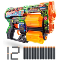 ZURU 11021330 XSHOT - Skins Dread Blaster mit Darts, sortiert von ZURU