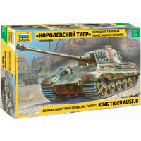 ZVEZDA 500783601 1:35 Sd.Kfz.182 Kingtiger Henschel Turr. von ZVEZDA