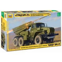 ZVEZDA 500783655 1:35 BM-21 Grad Rocket Launcher von ZVEZDA