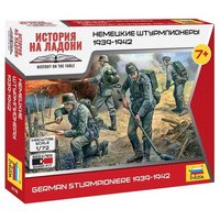 ZVEZDA 500786110 1:72 WWII Deutsche Sturmpioniere von ZVEZDA