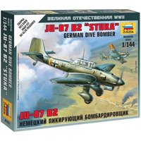 ZVEZDA 500786123 1:144 WWII JU-87 B2 "Stuka" von ZVEZDA