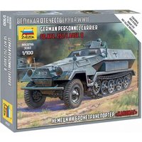 ZVEZDA 500786127 1:100 WWII Sd.Kfz.251/1B von ZVEZDA