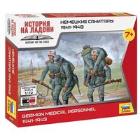 ZVEZDA 500786143 1:72 Deut.Medizinisches Personal 1941-43 von ZVEZDA