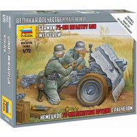 ZVEZDA 500786156 1:72 WWII Deutsches 75-mm Infan.Geschütz von ZVEZDA