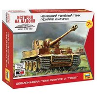 ZVEZDA 500786256 1:100 Tiger I WWII von ZVEZDA