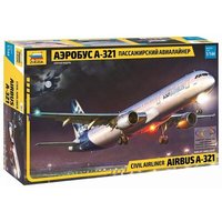 ZVEZDA 500787017 1:144 Airbus A-321 von ZVEZDA