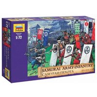 ZVEZDA 500788017 1:72 Samuray Warriors-Infantry von ZVEZDA