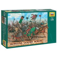 ZVEZDA 500788076 1:72 Historisches-Figuren-Set Mongolen Goldene Horde von ZVEZDA