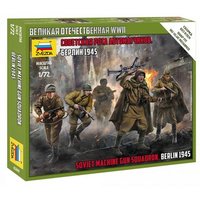 ZVEZDA 530006269 1:72 Soviet machine gun squad WWII von ZVEZDA