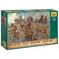 ZVEZDA 8027 1:72 mittelalterliche Feld-Pulver Artillerie von ZVEZDA