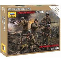 ZVEZDA 926278 1:72 WWII US-Infanterie von ZVEZDA