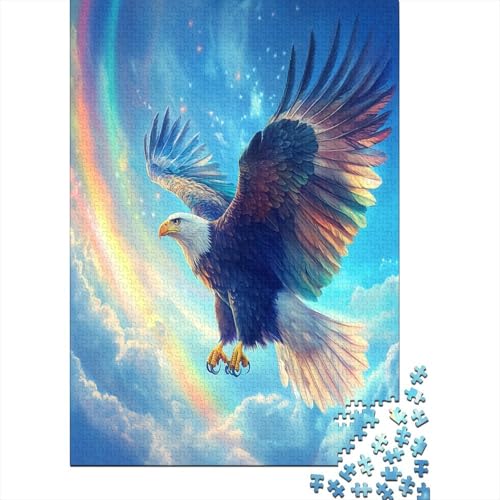 Adler Puzzle 1000 Teile Erwachsener Kniffel Spaß Für Die Ganze Familie - Abwechslungsreiche 1000 Puzzleteilige Motive Puzzle Erwachsene, Puzzel 1000pcs (75x50cm) von ZWABFOFYV