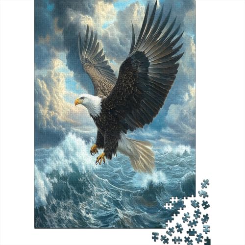 Adler Puzzlespiel 1000 Teile, Puzzle Erwachsene 1000 Teile, Impossible Puzzle Geschicklichkeitsspiel Für Die Ganze Familie, Puzzle Erwachsene 1000 Teile Puzzel 1000pcs (75x50cm) von ZWABFOFYV