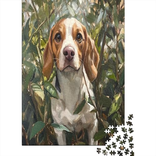 BAdler Dogs Puzzle 1000 Teile Erwachsene, Puzzlespiel Jigsaw Puzzles Erwachsenen Puzzlespiel Puzzel 1000pcs (75x50cm) von ZWABFOFYV