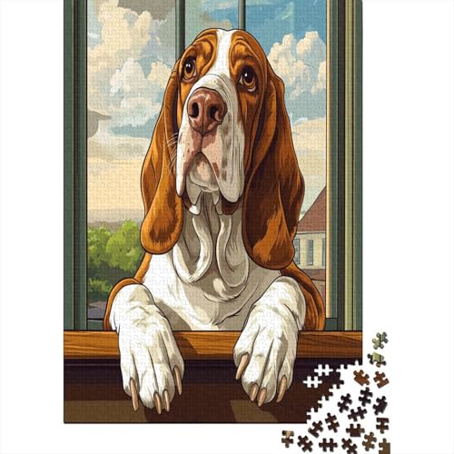 BAdler Dogs Puzzlespiel 1000 Teile Für Erwachsene, Einzigartige Kunstwerke Und Vorlage - Geburtstagsgeschenk - Spaßige Puzzles Mit Überraschung Von Puzzle in A Bag Puzzel 1000pcs (75x50cm) von ZWABFOFYV