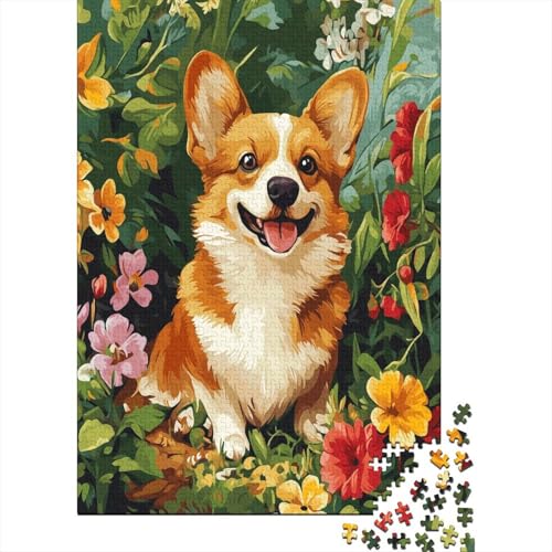 Corgi Puzzle 1000 Teile, Erwachsene, Klassische Puzzle, Impossible Puzzle,Geschicklichkeitsspiel Für Die Ganze Familie Erwachsenenpuzzle Ab 14 Jahren Puzzel 1000pcs (75x50cm) von ZWABFOFYV