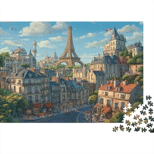 Eiffelturm 1000 Stück Puzzle Für Erwachsene 1000 Stück Puzzle Für Erwachsene-Crazy Candy-1000 Stück Puzzle Große Puzzles Kinder Lernspiel Spielzeug Geschenk Puzzel 1000pcs (75 von ZWABFOFYV