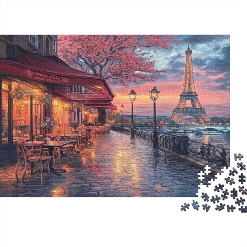 Eiffelturm Klassische Puzzles Puzzles 1000 Teile Für Erwachsene Puzzle Spielzeug Puzzle Einzigartige Geschenk Puzzleteile Tierpuzzle Für Die Familienspielsammlung Home Decor 1000pcs (75x50cm) von ZWABFOFYV