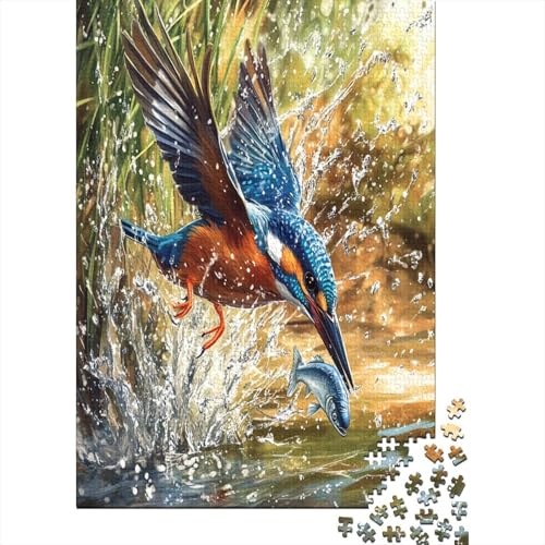 Eisvogel Puzzle 1000 Teile Erwachsener Kniffel Spaß Für Die Ganze Familie - Abwechslungsreiche 1000 Puzzleteilige Motive Puzzle Erwachsene, Puzzel 1000pcs (75x50cm) von ZWABFOFYV