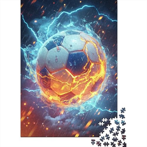 Fußball Puzzlespiel 1000 Teile Puzzles Für Erwachsene Lernspiel Herausforderung Spielzeug 1000 Teile Puzzles Für Erwachsene Kinder Erwachsenen Puzzlespiel Puzzel 1000pcs (75x50cm) von ZWABFOFYV