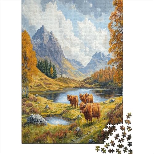 Hochlandrinder 1000 Stück Puzzle Für Erwachsene 1000 Stück Puzzle Für Erwachsene-Crazy Candy-1000 Stück Puzzle Große Puzzles Kinder Lernspiel Spielzeug Geschenk Puzzel 1000pcs von ZWABFOFYV