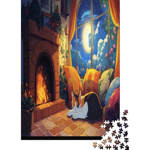 Komfortable Kabine Puzzle 1000 Teile, Puzzle Für Erwachsene, Impossible Puzzle, Geschicklichkeitsspiel Für Die Ganze Familie, Puzzle Farbenfrohes, Puzzle-Geschenk, Puzzle 1000pcs (75x50cm) von ZWABFOFYV