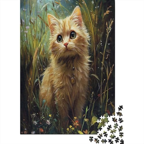 Perserkatze Puzzlespiel 1000 Teile Puzzles Für Erwachsene Lernspiel Herausforderung Spielzeug 1000 Teile Puzzles Für Erwachsene Kinder Erwachsenen Puzzlespiel Puzzel 1000pcs (75x50cm) von ZWABFOFYV