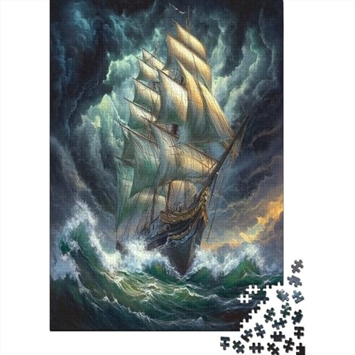 Segelboot Puzzlespiel 1000 Teile Puzzles Für Erwachsene Lernspiel Herausforderung Spielzeug 1000 Teile Puzzles Für Erwachsene Kinder Erwachsenen Puzzlespiel Puzzel 1000pcs (75x50cm) von ZWABFOFYV