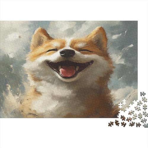 Shiba Inu Puzzlespiel 1000 Teile, Puzzle Erwachsene 1000 Teile, Impossible Puzzle Geschicklichkeitsspiel Für Die Ganze Familie, Puzzle Erwachsene 1000 Teile Puzzel 1000pcs (75x50cm) von ZWABFOFYV