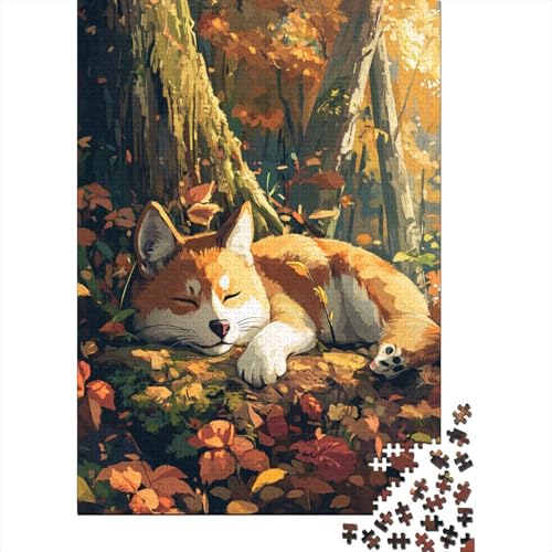 Shiba Inu Puzzlespiel 1000 Teile Puzzle Für Erwachsene Und Kinder Ab 14 Jahren, Puzzle Erwachsenen Puzzlespi Puzzel 1000pcs (75x50cm) von ZWABFOFYV