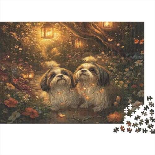 Shih Tzu. 1000 Teile Puzzle, Puzzles Für Erwachsene, 1000 Teile Puzzlespiel Für Jugendliche & Erwachsene Puzzlespiel Puzzel 1000pcs (75x50cm) von ZWABFOFYV