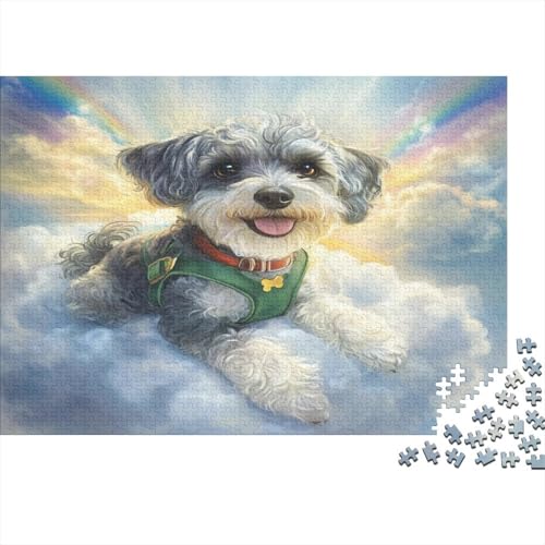 Shih Tzu. Puzzle 1000 Teile,für Erwachsene, Impossible Puzzle,farbenfrohes Legespiel,Geschicklichkeitsspiel Für Die Ganze Familie,Erwachsenenpuzzle Puzzel 1000pcs (75x50cm) von ZWABFOFYV