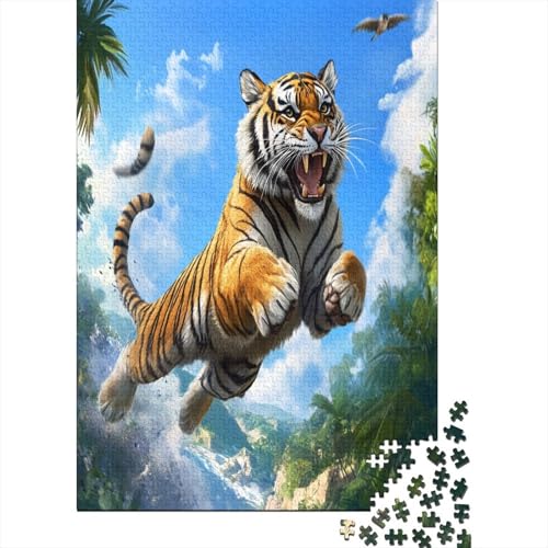 Tiger Puzzle 1000 Teile Erwachsene Puzzles Für Erwachsene Klassische Puzzles 1000 Teile Erwachsene Puzzles Erwachsene 1000 Teile 1000pcs (75x50cm) von ZWABFOFYV