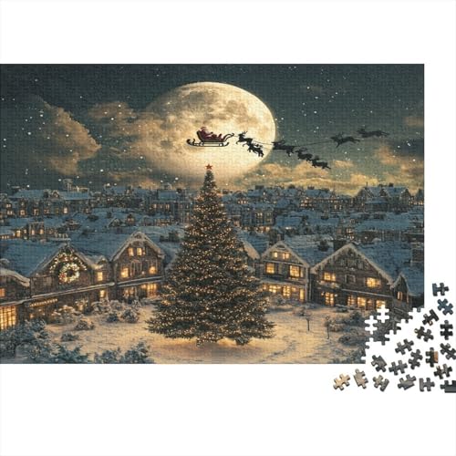 Weihnachtsbaum Klassische Puzzles Puzzles 1000 Teile Für Erwachsene Puzzle Spielzeug Puzzle Einzigartige Geschenk Puzzleteile Tierpuzzle Für Die Familienspielsammlung Home Decor 1000pcs (75x50cm) von ZWABFOFYV